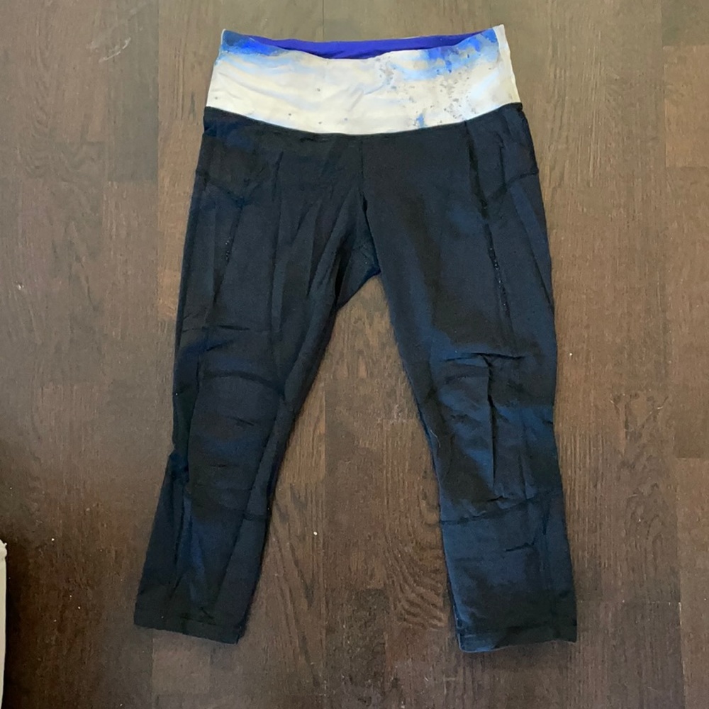 Lululemon Fast and Free Crop Leggings